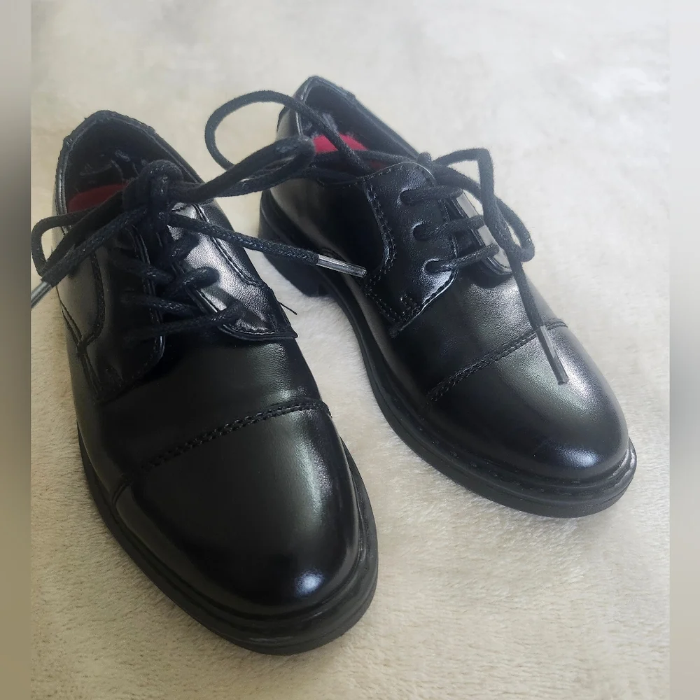 Classic Black Kids Dress Oxfords